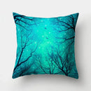 Axyaa Retro Moon Star Pillowcase for Car & Home Décor