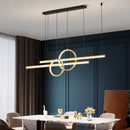 Axyaa Modern Minimalist Chandelier LED Bar Lamp Luxury Nordic Design