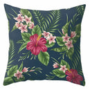 Axyaa Tree Flower Plant Landscape Print Pillow Cover 45X45CM