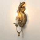 Axyaa Retro Resin Wall Lamp | French Style Candle Wall Light for Living Room
