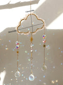 Axyaa Crystal Suncatcher Wind Chime Rainbow Maker Car Home Decor