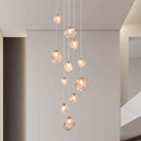 Luxurious Axyaa LED Ceiling Chandelier for Modern Bedroom and Dining Room Lighting
