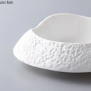 Axya Ceramic Dinner Salad Pasta Sushi Plate Set - Steak Soup Fruit Dessert Bowl