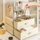 Axyaa Acrylic Makeup Organizer Drawer Lipstick Mask Cosmetics Storage Shelf