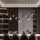 Axyaa Modern Pendant Light - Indoor LED Chandelier for Dining Room and Living Room