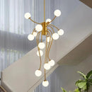 Axyaa Magic Bean LED Chandelier for Stylish Lighting Decor