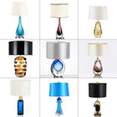 Axyaa Nordic Glaze Table Lamp Modern Art LED Desk Light