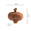Geometric Abstract Ceramic Vase for Flower Arrangement by Axyaa