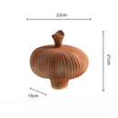 Geometric Abstract Ceramic Vase for Flower Arrangement by Axyaa