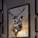 Axyaa Deer Antlers LED Wall Light: Modern Retro Bedroom Living Room Sconce