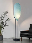 Axyaa Iron Floor Lamp: Vertical LED Light for Bedroom, Study, Living Room & Sofa