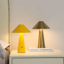 Axyaa Nordic Mushroom Table Lamp Cordless Touch Dimming Desktop Light for Eye Protection