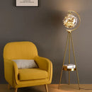 Axyaa Luxury Moon LED Floor Lamp - Nordic Minimalist Creative Art Desk Lamp