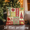 Christmas Cartoon Pattern Pillow Covers by Axyaa - For Sofa, Bedroom, Car