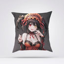 Axyaa Kurumi Pillowcases 45x45 Decorative Sofa Covers Anime Bedding Decor