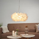 Axyaa Acrylic Flower Chandelier: Modern Lighting Fixture for Bedroom and Dining Room