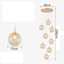 Axyaa Modern Pendant Lights Indoor Chandeliers for Living Room Dining Room