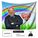 Funny Daddy Meme Tapestry Wall Flag for Pop Home Decor - Axyaa Brand
