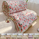 Axyaa Summer Thin Cotton Quilt - All Season Comforter with Soybean Fiber Fillers