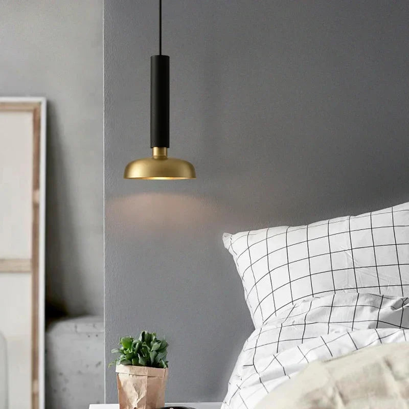 Axyaa Nordic Pendant Lights LED 7W Chandelier Modern Indoor Lighting