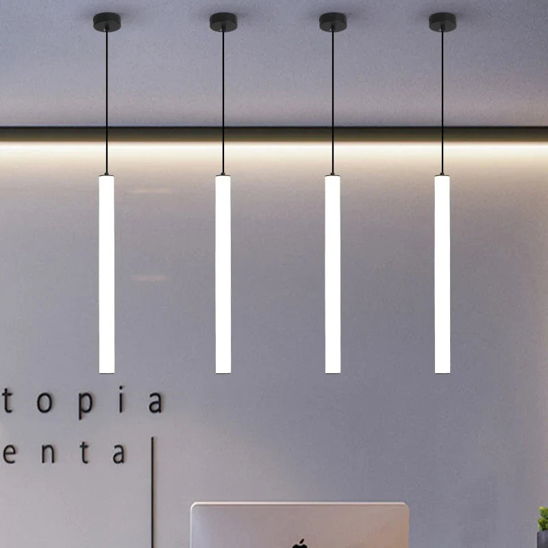 Axyaa LED Pendant Light for Home Office, 360° Luminous Ceiling Fixture