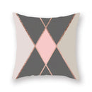 Axyaa Geometric Marble Cushion Covers - Modern Nordic Home Decor Pillowcase
