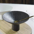 Axya Ceramic Dinner Plate Set - Versatile for Salad, Sushi, Snacks, and Desserts