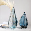 Axyaa Glass Vase Ornaments Flower Arrangement Hydroponic Decor Vases