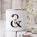 Enamel Creative Coffee Cups Vintage Design by Axyaa