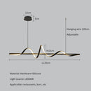 Axyaa LED Pendant Chandelier for Dining Table & Living Room