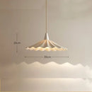 Axyaa Ceramic LED Pendant Lights: Modern Nordic Style for Bedroom and Living Room