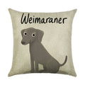Axyaa Linen Pillowcase: Cartoon Digital Print Pattern for Office, Car, Home Sofa