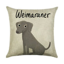 Axyaa Linen Pillowcase: Cartoon Digital Print Pattern for Office, Car, Home Sofa