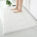Axyaa Chenille Bath Mat: Soft, Absorbent, Anti-Slip Rug for Bathroom & Shower