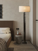 Axyaa Brass Fabric Floor Lamp 67" Standing Vintage Light - Nordic Luxury Style