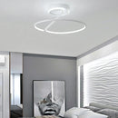 Axyaa Modern LED Ceiling Light for Bedroom and Living Room Eye Protection Warm Dimmable Lamp