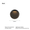 Axyaa Modern LED Wall Lamp for Living Room Staircase Bedroom Sconces Light