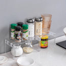 Axyaa Fridge Organizer Rack Shelf Separator Storage Stand Space Saver Kitchen Accessory