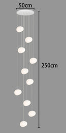 Axyaa LED Pendant Chandeliers for Modern Home Decor & Indoor Lighting