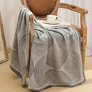 Axyaa Paisley Pattern Throw Blanket - Soft, Cozy, Jacquard Sofa Cover