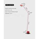 Axyaa Industrial Floor Lamp Adjustable LED Study Minimalist Light
