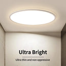 Axyaa LED Ceiling Light: Remote Control, Large Luminous Surface, Bedroom Lamp