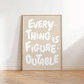 Axyaa Uplifting Quotes Canvas Wall Art for Modern Home Decor