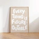 Axyaa Uplifting Quotes Canvas Wall Art for Modern Home Decor