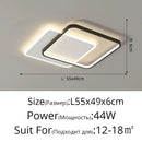 Axyaa Modern LED Ceiling Lights Minimalist Bedroom Dining Room Chandelier