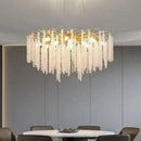 Axyaa Gold Crystal Branch Chandelier for Bedroom/ Living Room/ Dining Room