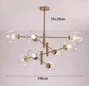 Axyaa Modern LED Chandeliers for Dining Room Pendant Lights