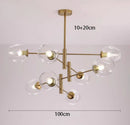 Axyaa Pendant Light Chandelier for Modern Dining Room and Living Room Lighting
