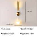 Axyaa Modern Minimalist Wall Lamp TV Background Staircase Bedroom Lighting
