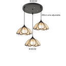 Axyaa Rattan Flower LED Pendant Lamp | Nordic Modern Hanging Light | Indoor Decor